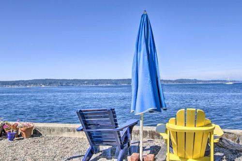 Ideally Located Waterfront Home - Puget Sound View