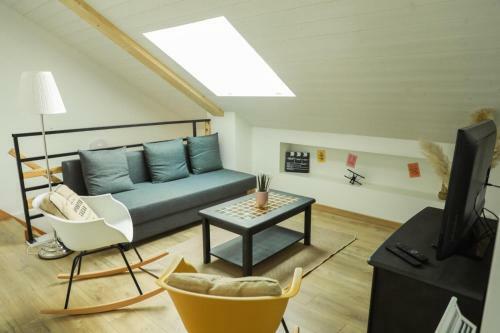 Apartamento Le Chaplin-3min Fronti�re Geneve-wifi-parking-ptdj-calme
