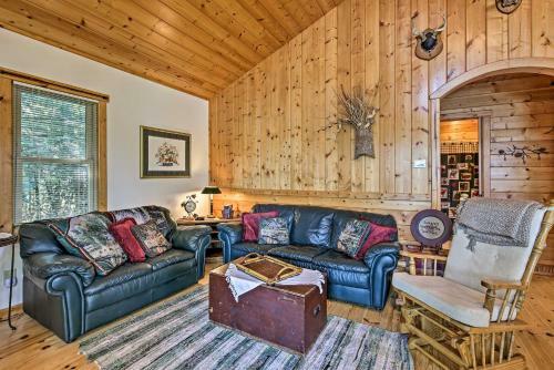 Waterfront Mercer Cabin With Wraparound Porch!