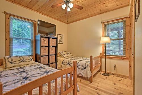 Waterfront Mercer Cabin With Wraparound Porch!