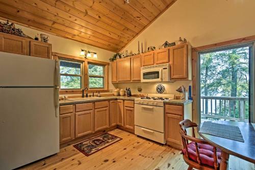 Waterfront Mercer Cabin With Wraparound Porch!