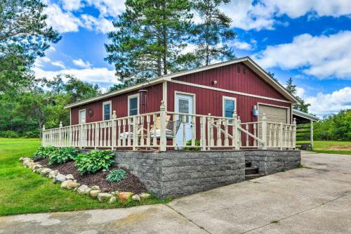Lakefront Solon Springs Cabin With Private Dock!