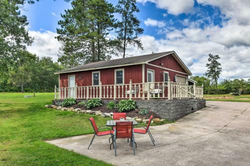 Lakefront Solon Springs Cabin With Private Dock!