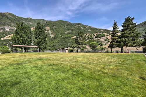Family Retreat With Provo River And Mountain View