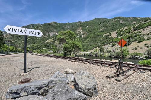 Family Retreat With Provo River And Mountain View
