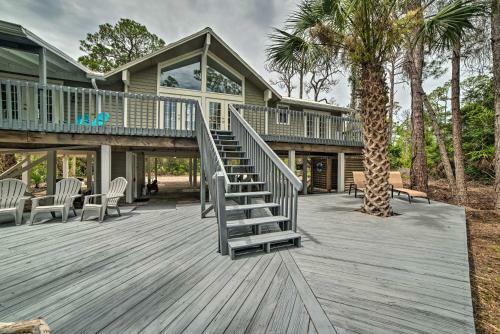 Breezy St George Island Escape With Private Dock!