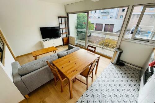 Furnished Apartment With Balcony & Parking In A Secure Residence