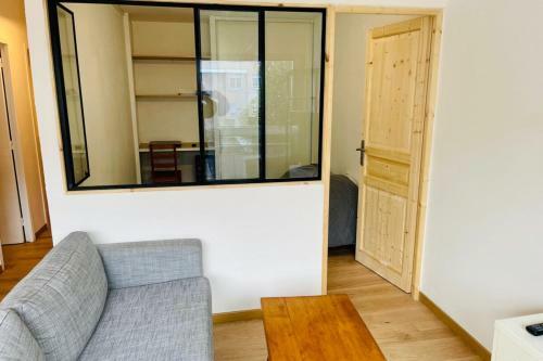 Furnished Apartment With Balcony & Parking In A Secure Residence