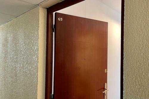 Furnished Apartment With Balcony & Parking In A Secure Residence