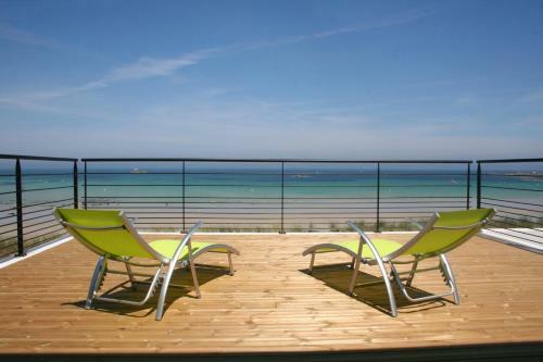 Villa De La Plage De Plouescat