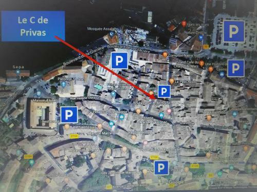 Bed & Breakfast Le C de Privas 2 Chambres Au C?ur de La Ville