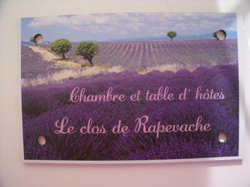 Bed & Breakfast Chambre & Table D'h�tes Le Clos De Rapevache