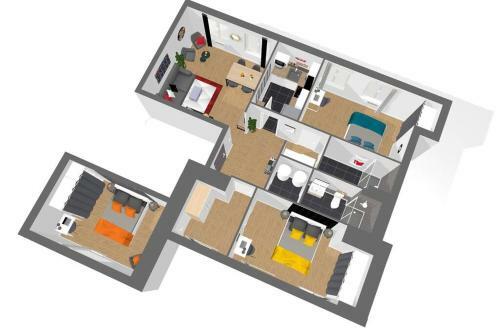 Apartamento La Demeure Du Parc Appartement D