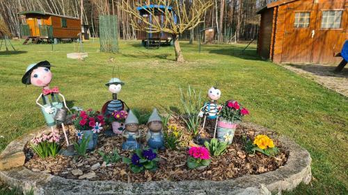 Bed & Breakfast Roulottes Du Chalet Des Pins