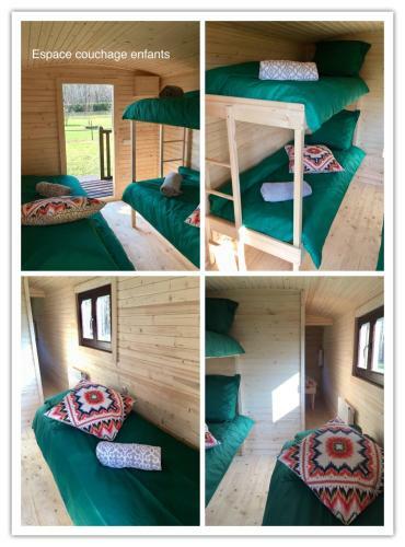 Bed & Breakfast Roulottes Du Chalet Des Pins