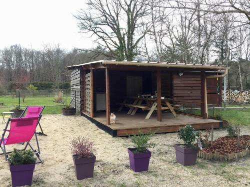 Bed & Breakfast Roulottes Du Chalet Des Pins