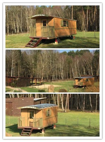 Bed & Breakfast Roulottes Du Chalet Des Pins