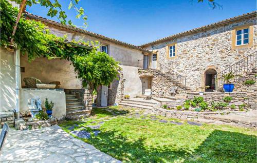Nice Home In Rousson With 1 Bedrooms