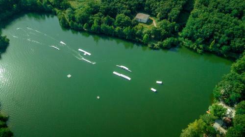 Lodge Dahu Wake Park, Proche Saint Emilion