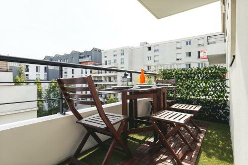 Apartamento 15 Min de Paris- Parking - Netflix - Top H�te Paris