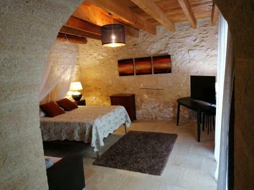 Hostal Chambre Maison En Pierre Jacuzzi
