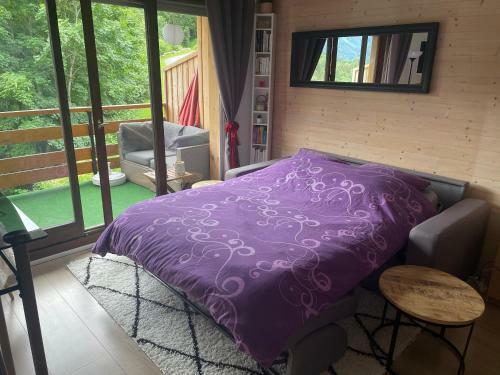 Apartamento Studio Turquoise Quartier Grattague Vue Montblanc