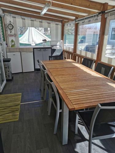 Mobilhome Gd Luxe Bois Masson 3ch 2sdb 4 Funpass Offerts (2a 2e)