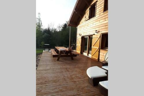 Chalet Des Charbonniers Avec Etang