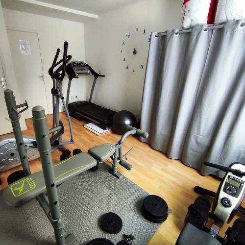 Apartamento Le Mat Studio Salle De Sport