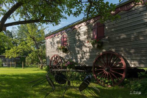 Bed & Breakfast Roulotte Le Temps De Rever