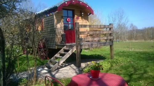 Bed & Breakfast Roulotte Le Temps De Rever