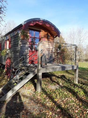 Bed & Breakfast Roulotte Le Temps De Rever