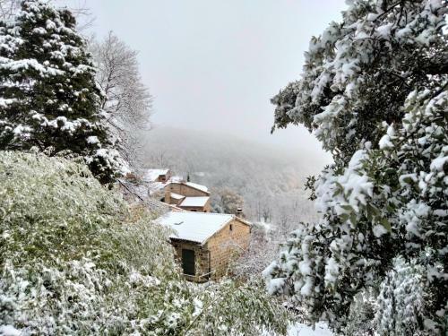 Maison De Hameau Ard�chois Avec Vue Imprenable