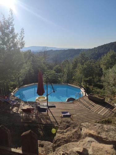 Maison De Hameau Ard�chois Avec Vue Imprenable
