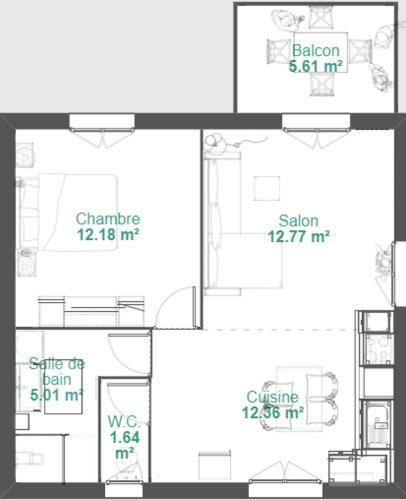 Apartamentos Les Vignes Ard�choises - Amandier