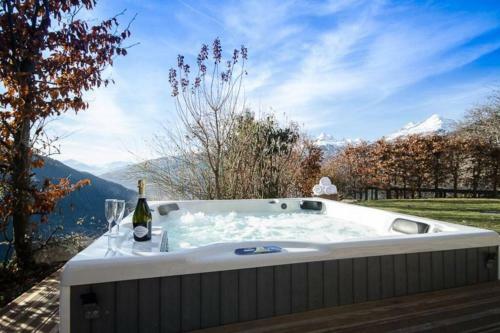 Paisible Chalet Montagne Avec Option Jacuzzi