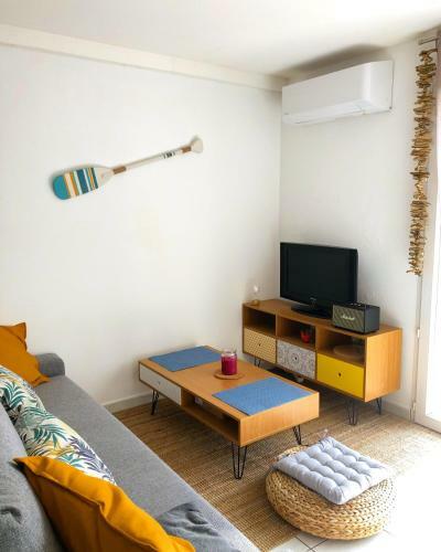 Apartamento Charmante Maison de Plage+jardin-800m de La Mer