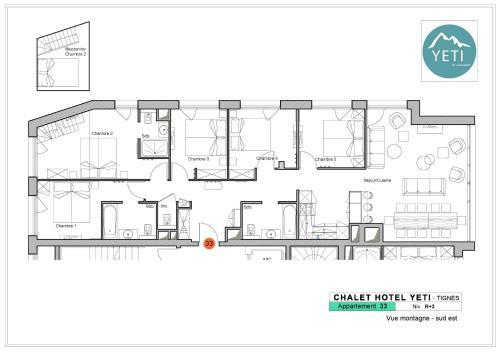 Apartamento Chalet Hotel Yeti