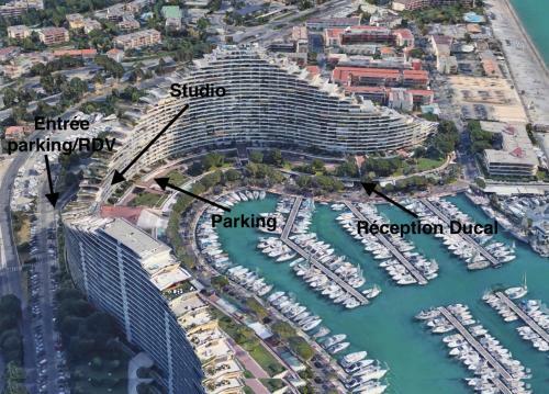 Apartamento Studio Vue Mer Marina Baie Des Anges