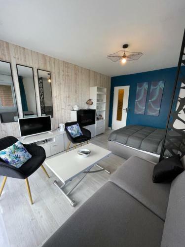 Apartamento Studio Terrasse Vue Mer