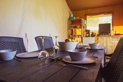 Safaritent At Camping Les Bouleaux