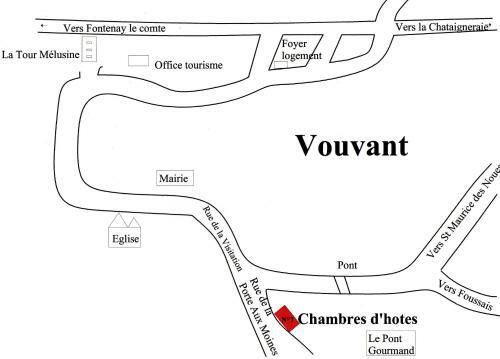 Bed & Breakfast Chambres De La Porte Aux Moines