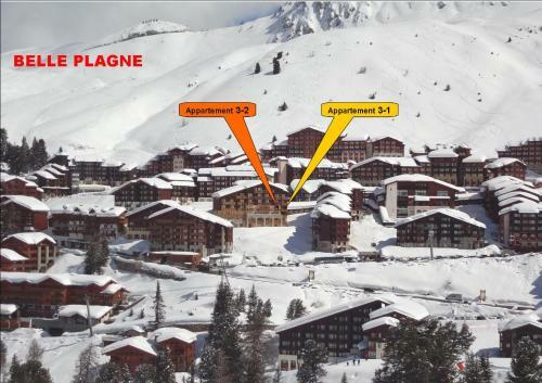 Apartamento Belle Plagne 2 Dim Dim Appart 6pers