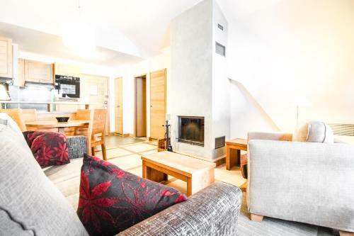 Les Terrasses D'eos, 1-bed Apartment With Fireplace, Ski In, Ski Out