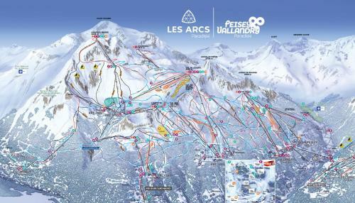 Apartamento Studio Arc 1800 Skis Aux Pieds
