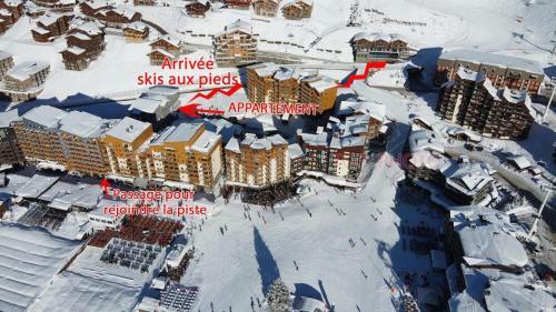 Apartamento Val Thorens Centre, Kino Duplex, 34m2, 5-6 Personnes