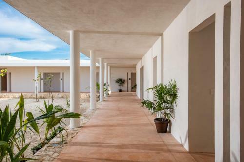 Stunning Beachfront Hacienda Style Property, East Of Progreso