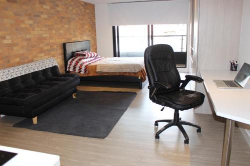 Apartamento Hermoso Loft Con Terraza En Chapinero Edificio Academia 59