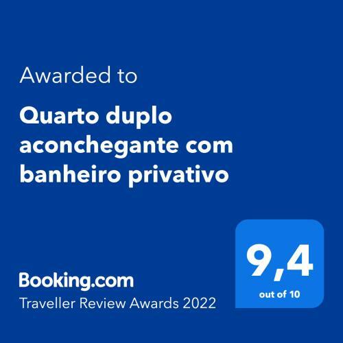 Quarto Duplo Aconchegante Com Banheiro Privativo
