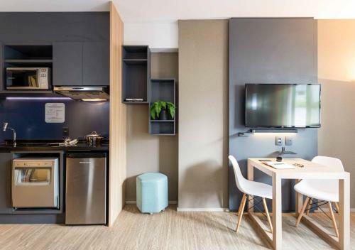 Apartamento Nomah - Aptos Por Temporada Em Alphaville